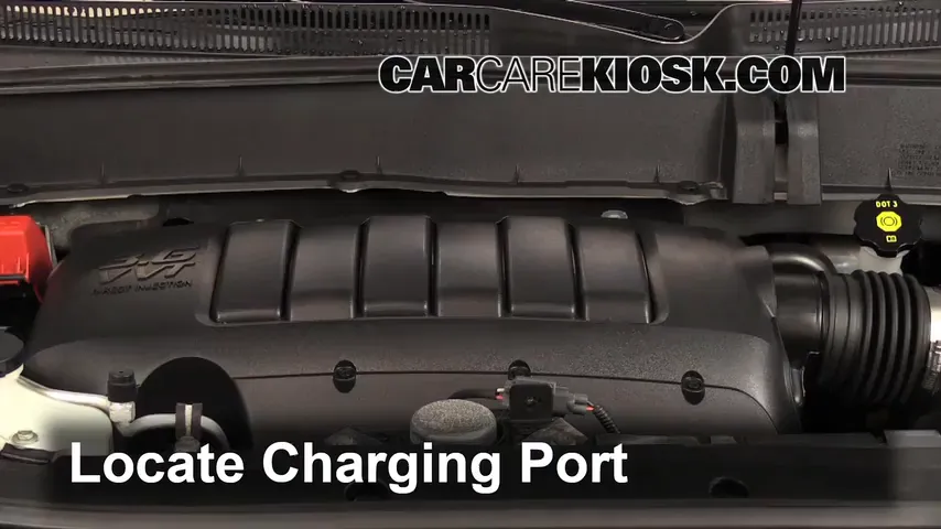 2012 Chevrolet Traverse LS 3.6L V6 Air Conditioner Recharge Freon